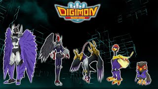 Falcomon Evolution Line - Digimon Masters Online