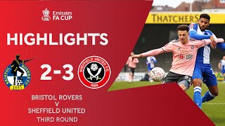 Blades Win Five Goal Thriller! | Bristol Rovers 2-3 Sheffield United | Emirates FA Cup 2020-21