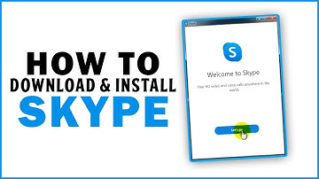 How To Download And Install Skype (Video/Audio Call) On PC/Laptop - (2020/2021)