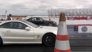 Mercedes SL55 AMG vs Mercedes C63 AMG