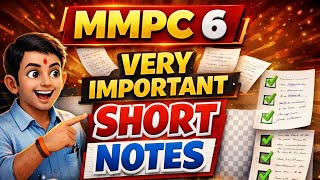 MMPC 6 IMPORTANT QUESTIONS VERY IMPORTANT SHORT NOTES | Revision MMPC 6 | IGNOU MBA
