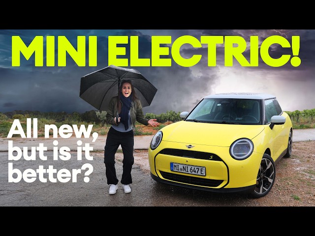 New MINI Cooper electric DRIVEN. Is THIS the perfect small electric car? | Electrifying class=