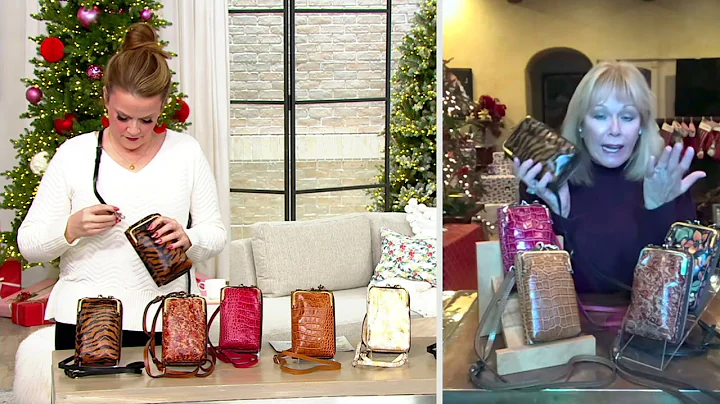 Patricia Nash Pertina Frame Pouch Crossbody on QVC