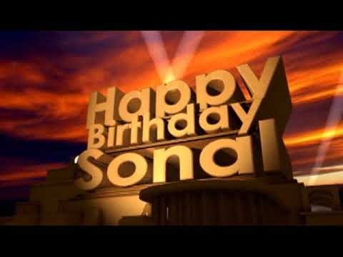 Happy Birthday Sonal
