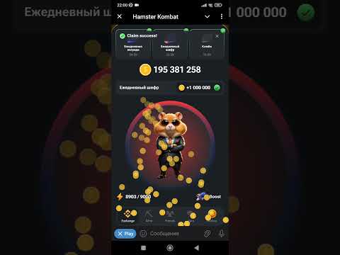 Hamster Kombat, ежедневный