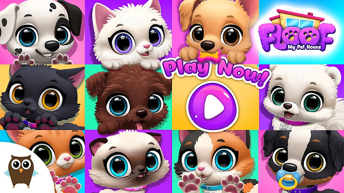 FLOOF - My Pet House Game! Your Animal Family! 😸🐶 