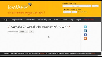 Remote & Local File Inclusion RFI LFI