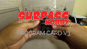 Surpass Hobby Program Card V3