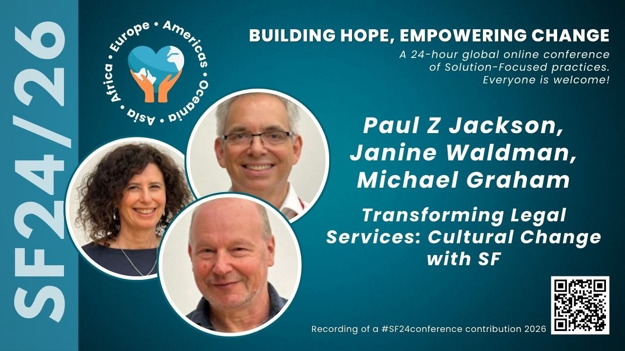 Michael Graham, Janine Waldman & Paul Z Jackson, Transforming Legal Services SF2426