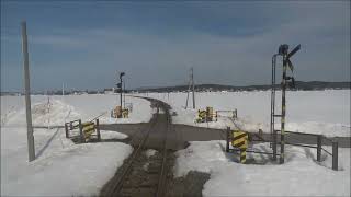 【前面展望動画】津軽鉄道 真冬のストーブ列車→津軽五所川原→津軽中里
