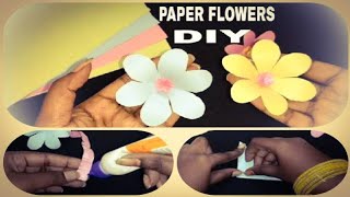 paper flower making  || paper flowers|| Origami ||  折り紙 screenshot 5