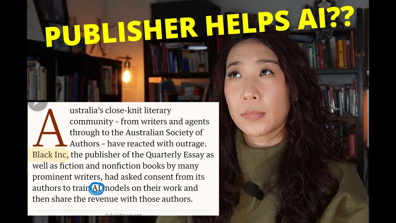 Publisher asks authors for CONSENT to use their books for AI training ...