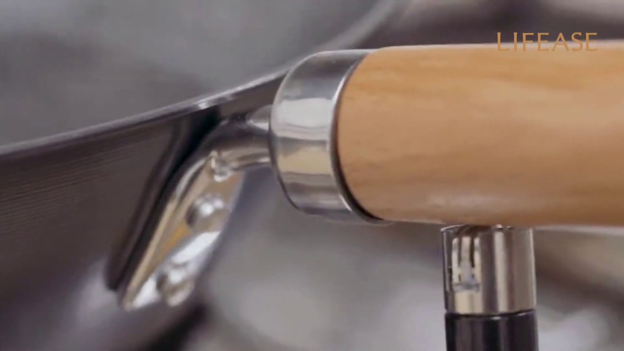 Chinese Fine Iron Wok with Lid - 12“/13" - Anti-scratch, Rust-proof