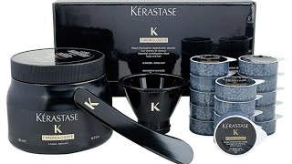 Bred vifte talent Uskyld KERASTASE CHRONOLOGISTE RITUAL/ CAVIAR HAIR TREATMENT AT SALON - YouTube