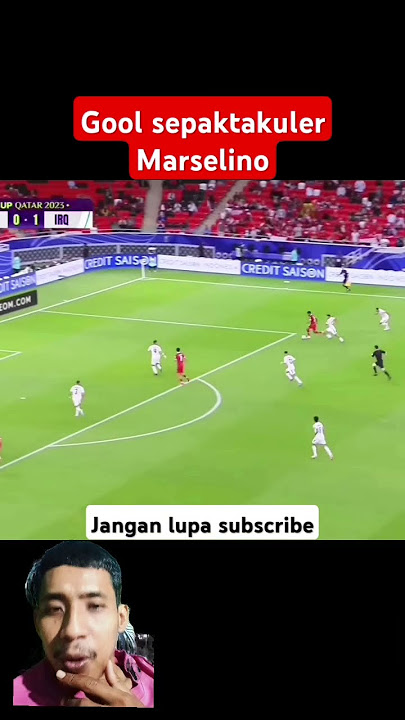 Gool cantik Marselino ke gawang iraq