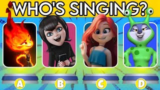 Guess Who's Singing Challenge | Wish, Sing, Elemental, Hotel Transylvania and Teenage Kraken Edition