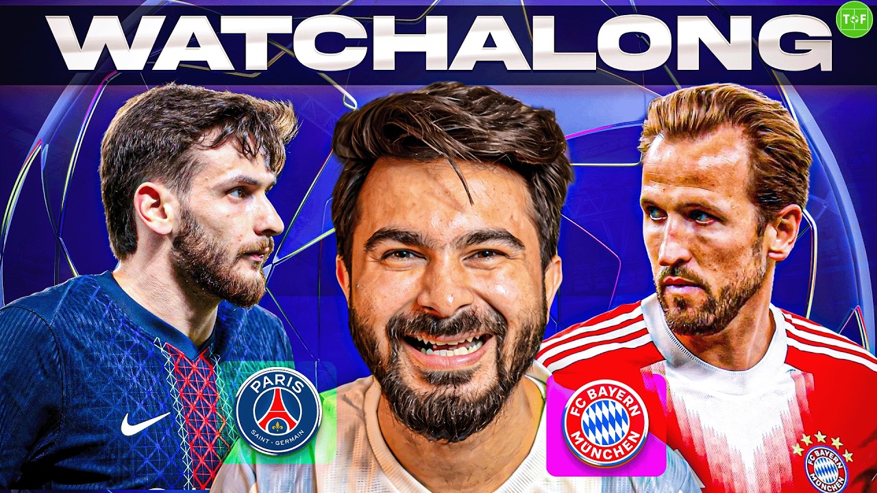 PSG v Bayern Munich UCL Semi-Finals 1st Leg LIVE Watchalong | TFHD