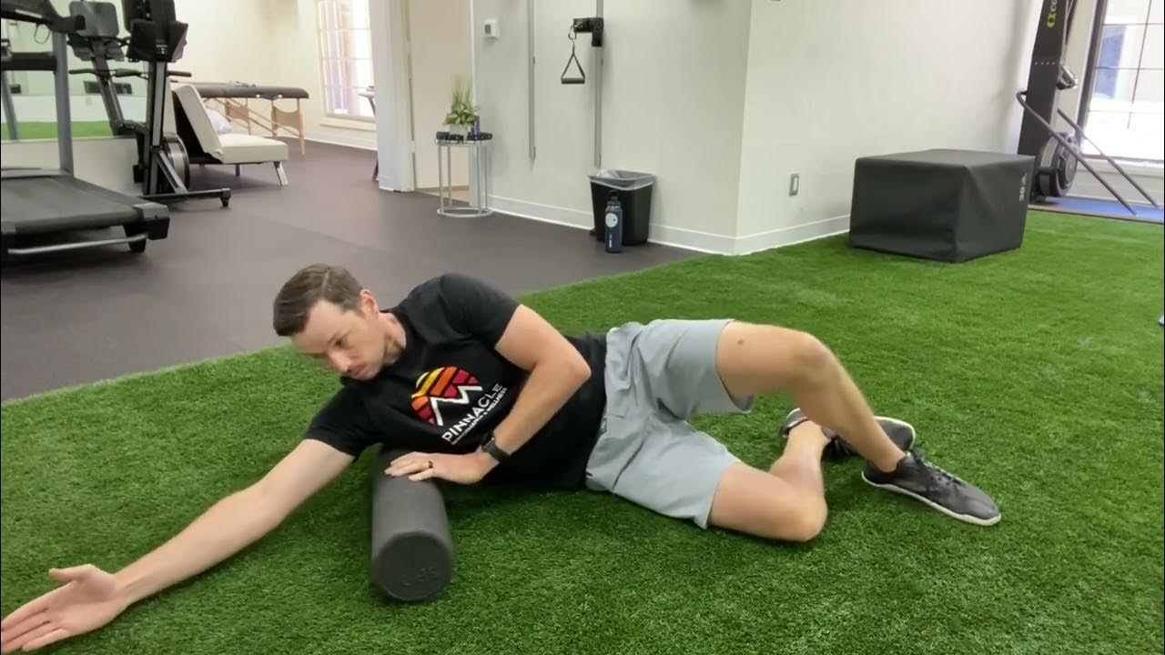 Foam Roll Lats YouTube