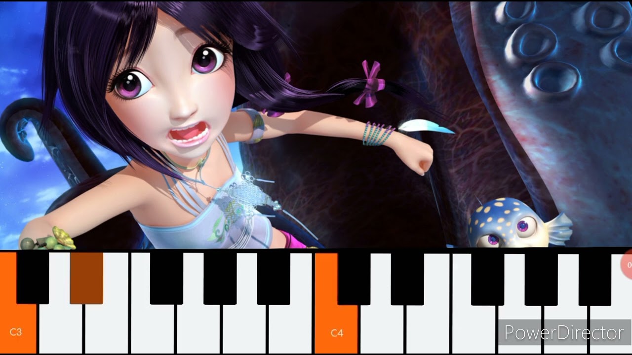 Magic Wonderland theme in piano