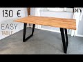 Tisch selber bauen/ Dining Table DIY/ Buchentisch/ Esstisch selber bauen/Modern Table Build/Desk DIY