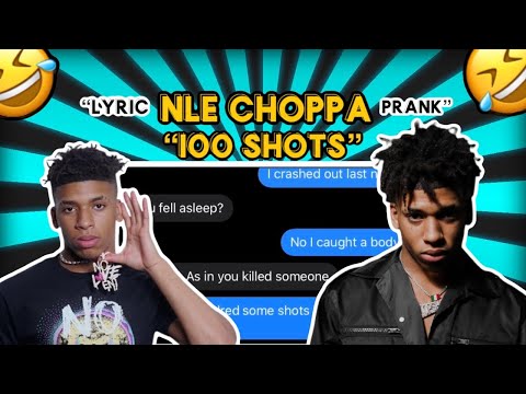 nle-choppa-"100-shots"-lyric-prank-on-dad😂*he-was-about-to-call-the-cops*😂🚔