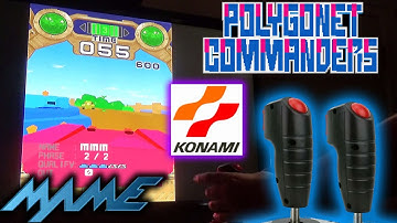 Polygonet Commanders (Arcade) with Dual Sticks in MAME