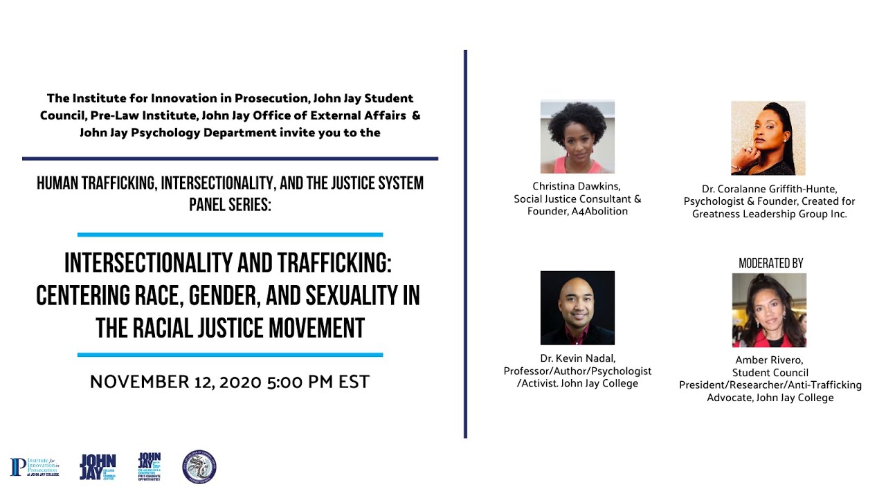 Intersectionality and Trafficking:Centering Race, Gender, & Sexuality ...