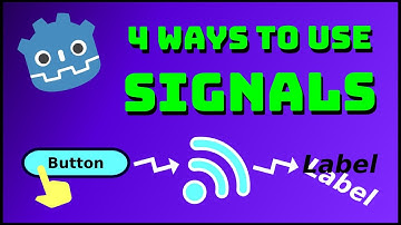 4 Main Ways to Use Signals in Godot (Editor, Code, Dynamic, Custom)