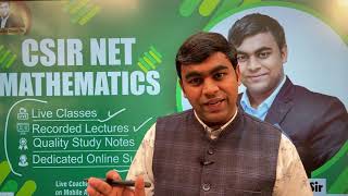 CSIR NET Mathematics Online Coaching on Mobile App Gautam Singla Sir screenshot 5