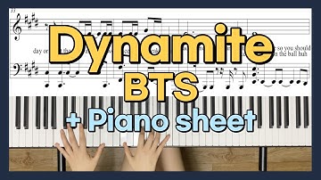 [K-POP] 방탄소년단 BTS - Dynamite /방탄소년단 - 다이너마이트 피아노 편곡 커버