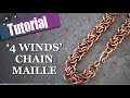 4 Winds Chain Maille Bracelet