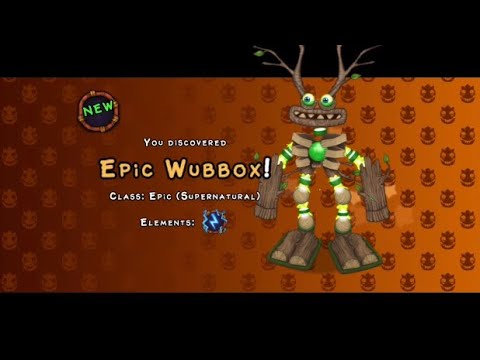 Air Island Epic Wubbox All Sounds - My Singing Monsters Epic Wubbox 