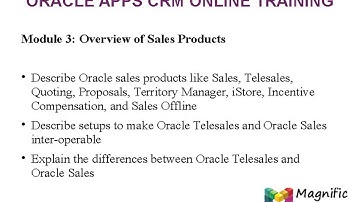 Oracle Apps CRM Online Training|One to one
