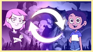 Color Swap Luz U0026 Amity  The Owl House  Rose Cuarzo