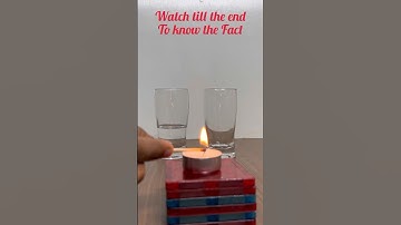 CO2 is Heavier than Air 🔥🧯 #science #experiment #diykids #learningbyplaying #candle