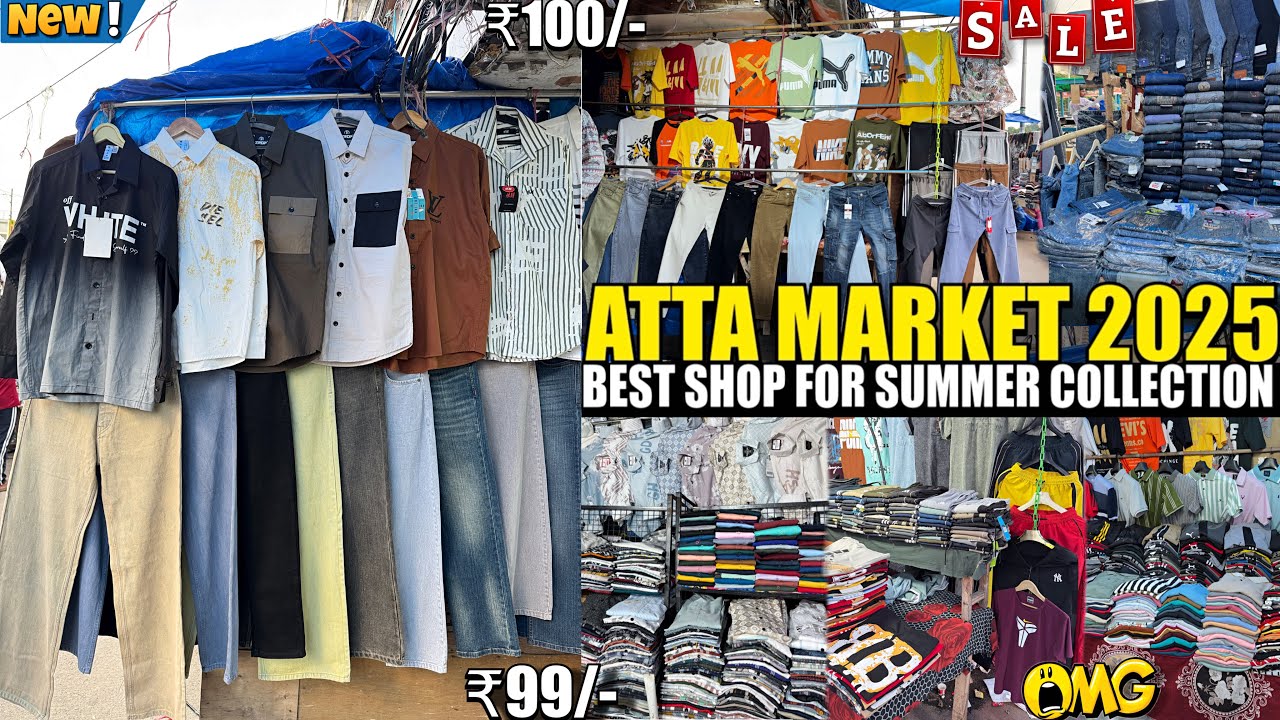 Atta Market Noida 2025🤩 | Mens Latest Collection | Cheapest Market In Noida | Best Market In Noida