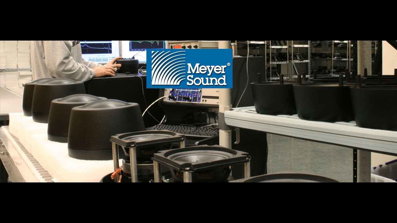 Meyer Sound в фактах и цифрах - YouTube