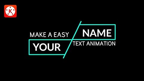 How to create a SMOOTH TEXT ANIMATION in Kinemaster | Kinemaster Tutorials | Tech Share Tamil
