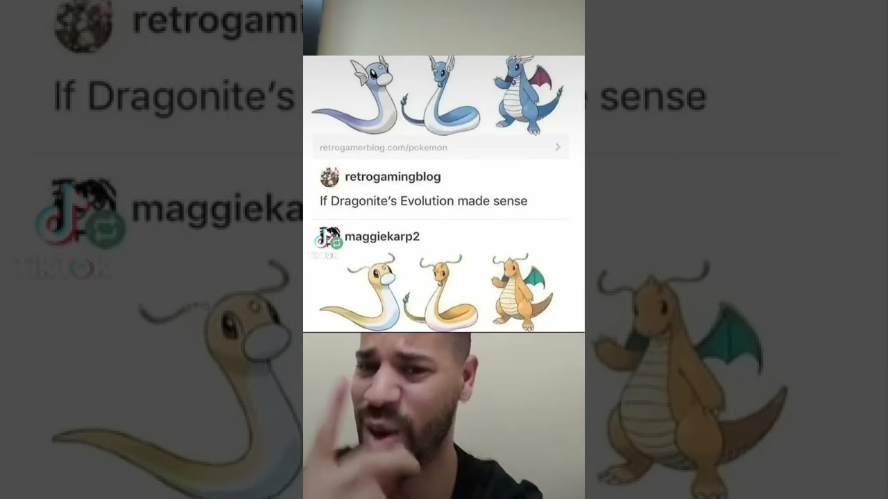 Dragonite's evolution is the only one that makes sense