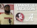 Darrell Jackson FSU Alabama 2025 Interview 8-27-25 | FSU Football | Florida State Football