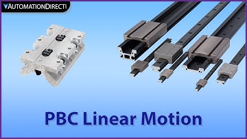PBC Linear Guide Tracks from AutomationDirect