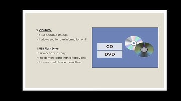 Storage and retrieval of information