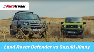 Offroad Challenge - Land Rover Defender vs Suzuki Jimny