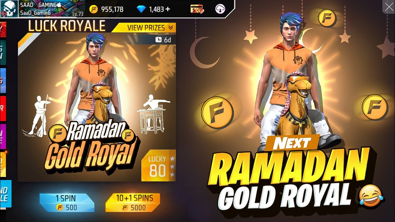 ⁣Next Gold Royale Event Free Fire 😮| Ramadan Event 2024 | Cobra Mp40 Return | Free Fire New Event