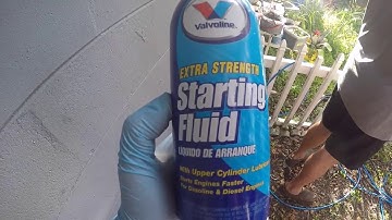 How to Use Starting Fluid