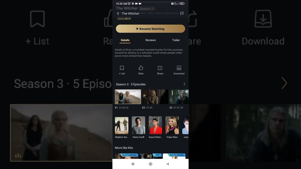 how to watch the witcher season 3 episode 1 to 5