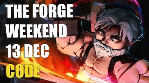 [THE FORGE WEEKEND!] THE FORGE CODES [BETA] ⚔️[ROBLOX]⚔️ | *NEW* WORKING 13 DECEMBER CODE