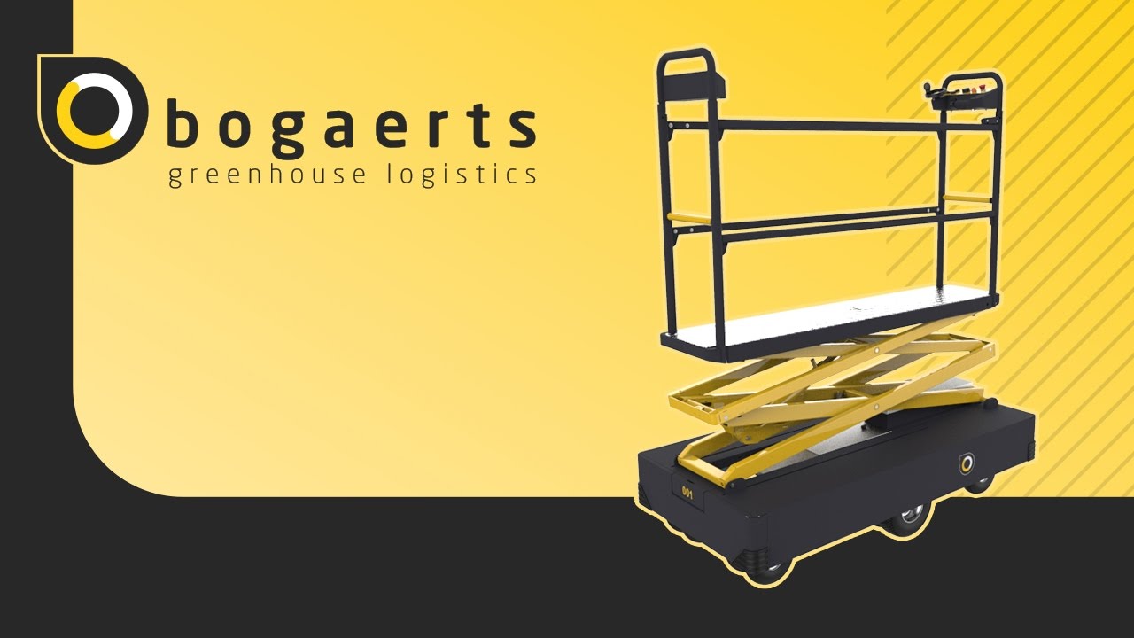 Bogaerts Greenhouse Logistics - Qii-Lift BOS Z luchtbanden schaarlift