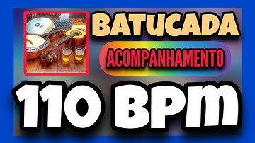 Batucada de Samba/Pagode a 110 BPM | Percussão + Cavaco no Ritmo Certo