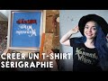 Sérigraphie ✮ Je crée mon premier t-shirt sérigraphié pour vous !